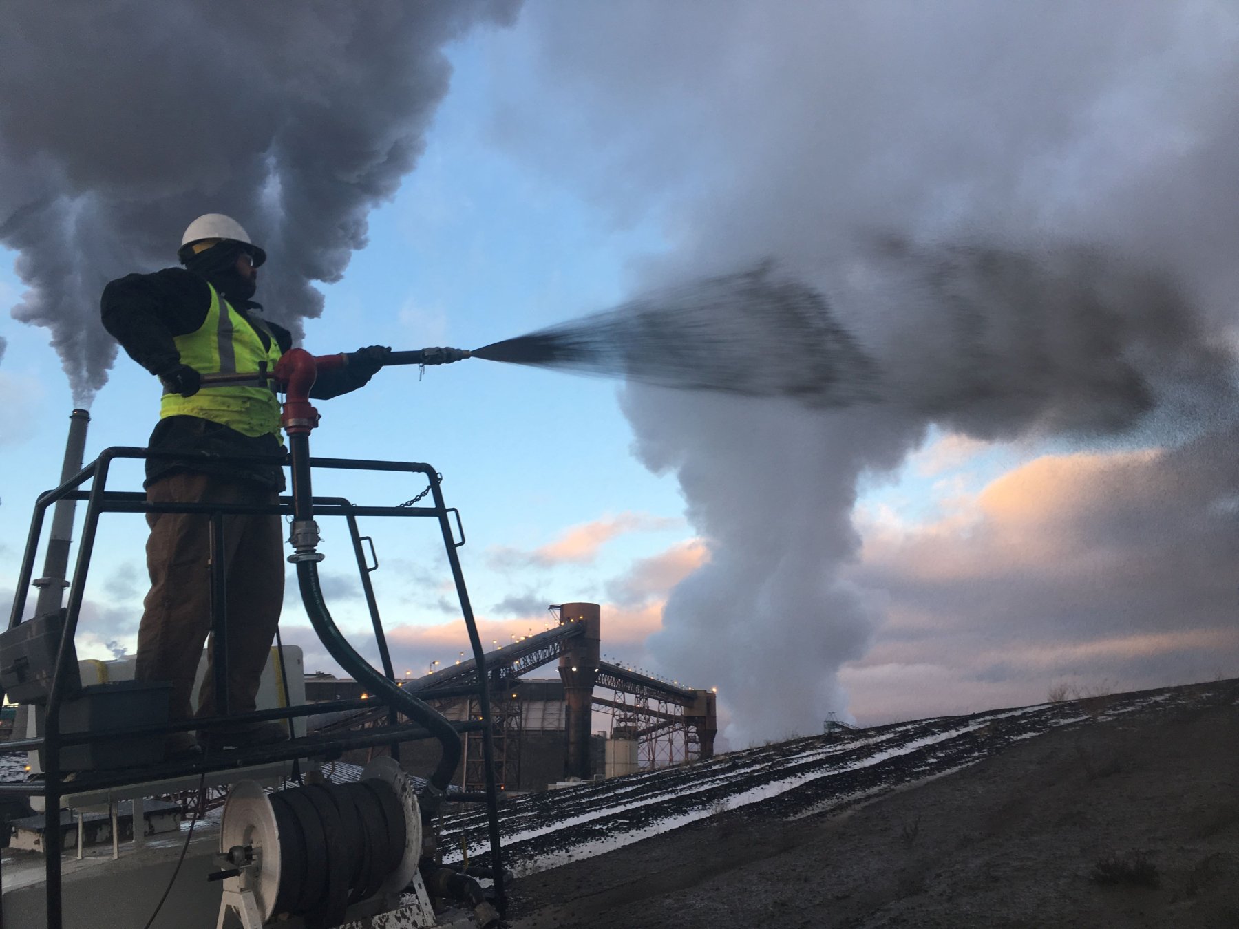 Remediation site odor control